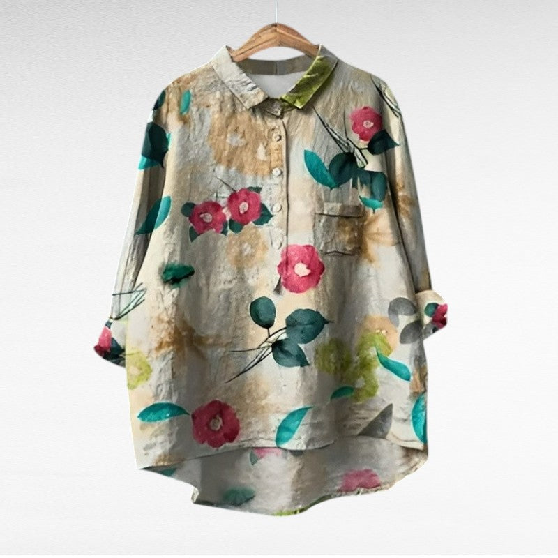 Loes | Elegant Summer Blouse