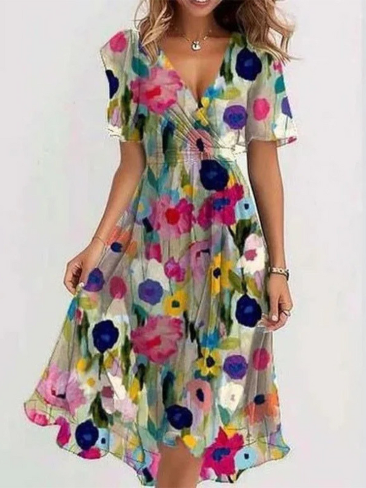 Isa | Summer Dress with Belly Coverage