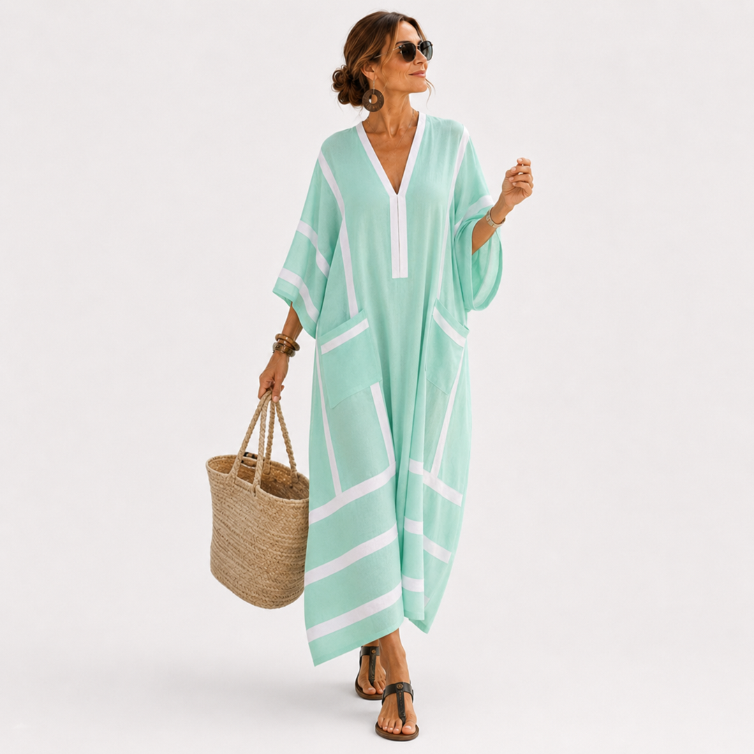 Caftan Zaira Mint Green