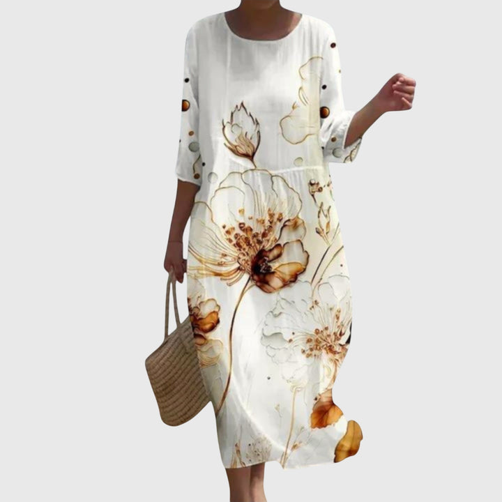 Nynke | Elegant Maxi Floral Dress