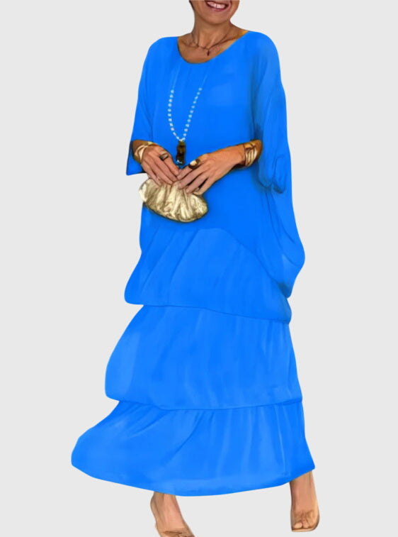 Marjolein | Elegant Long and Flowing Dress