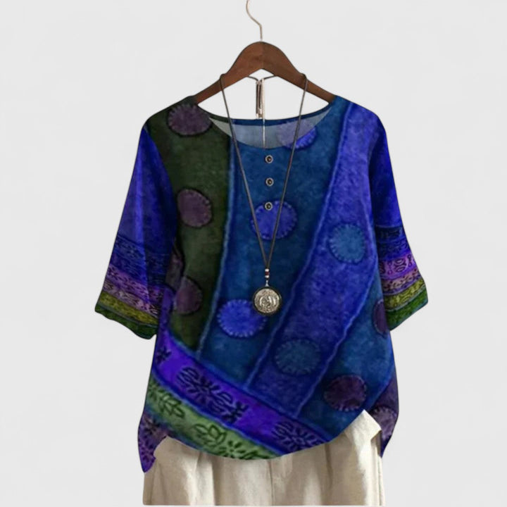 Carine | Elegant Boho Top