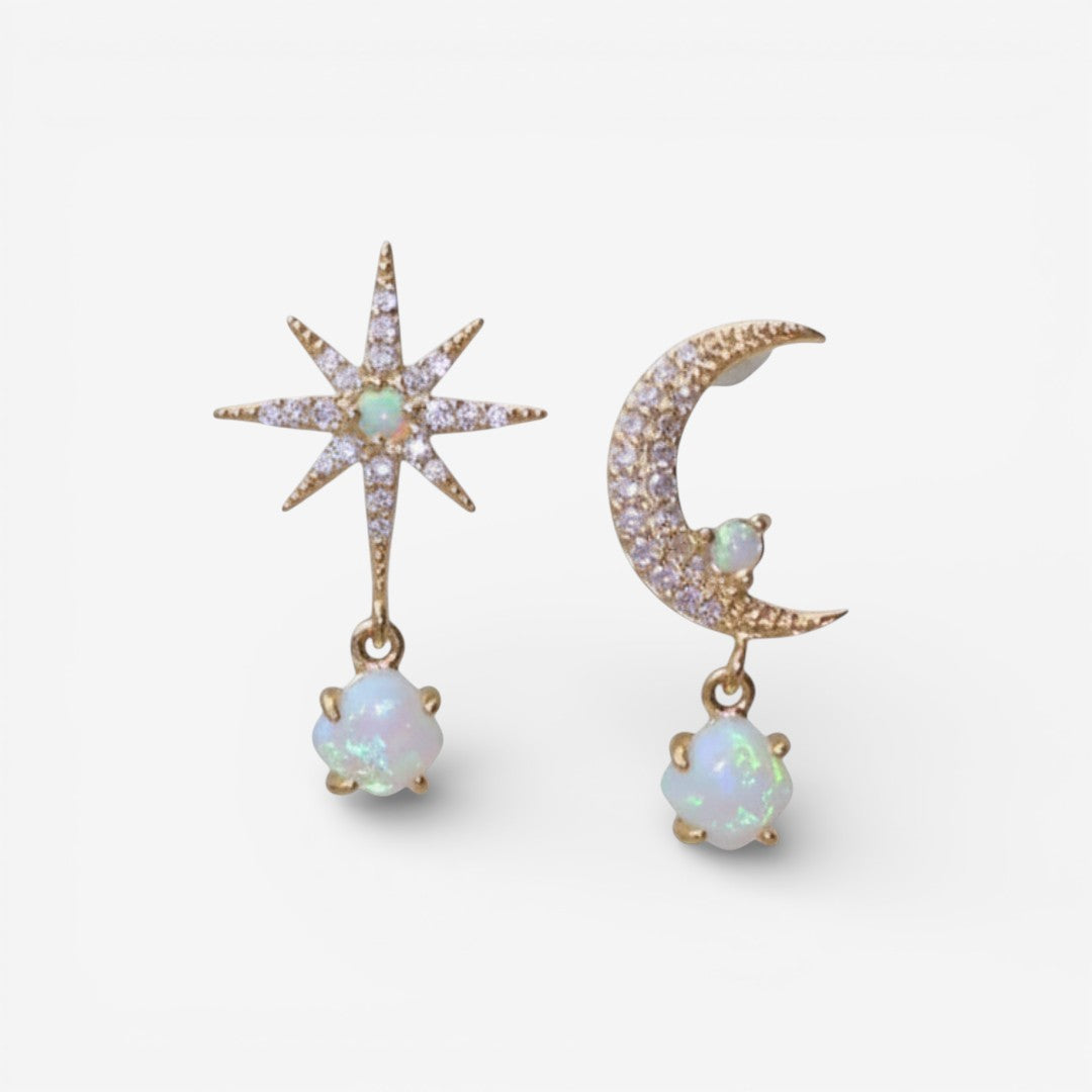 Star Class Pearl Earrings