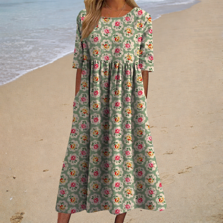 Thais - Long, flowing, chic, and comfortable dress