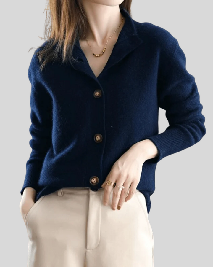 Luna | Retro Style Cashmere Vest