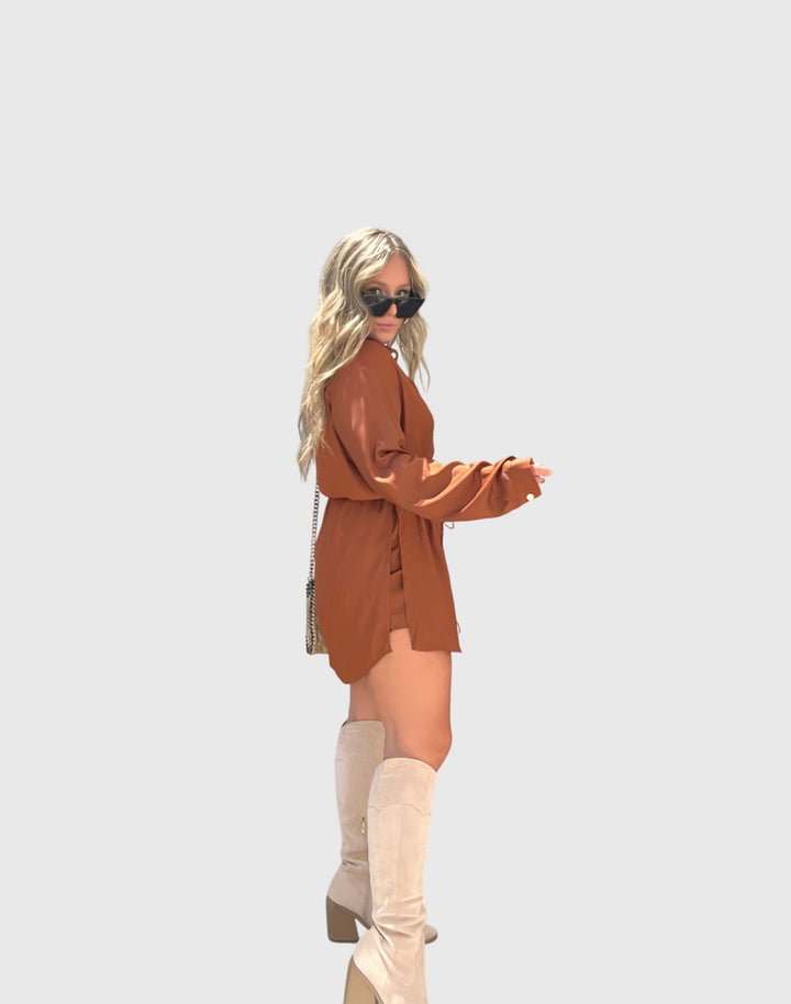 Lotte | Elegant Overalls Dress