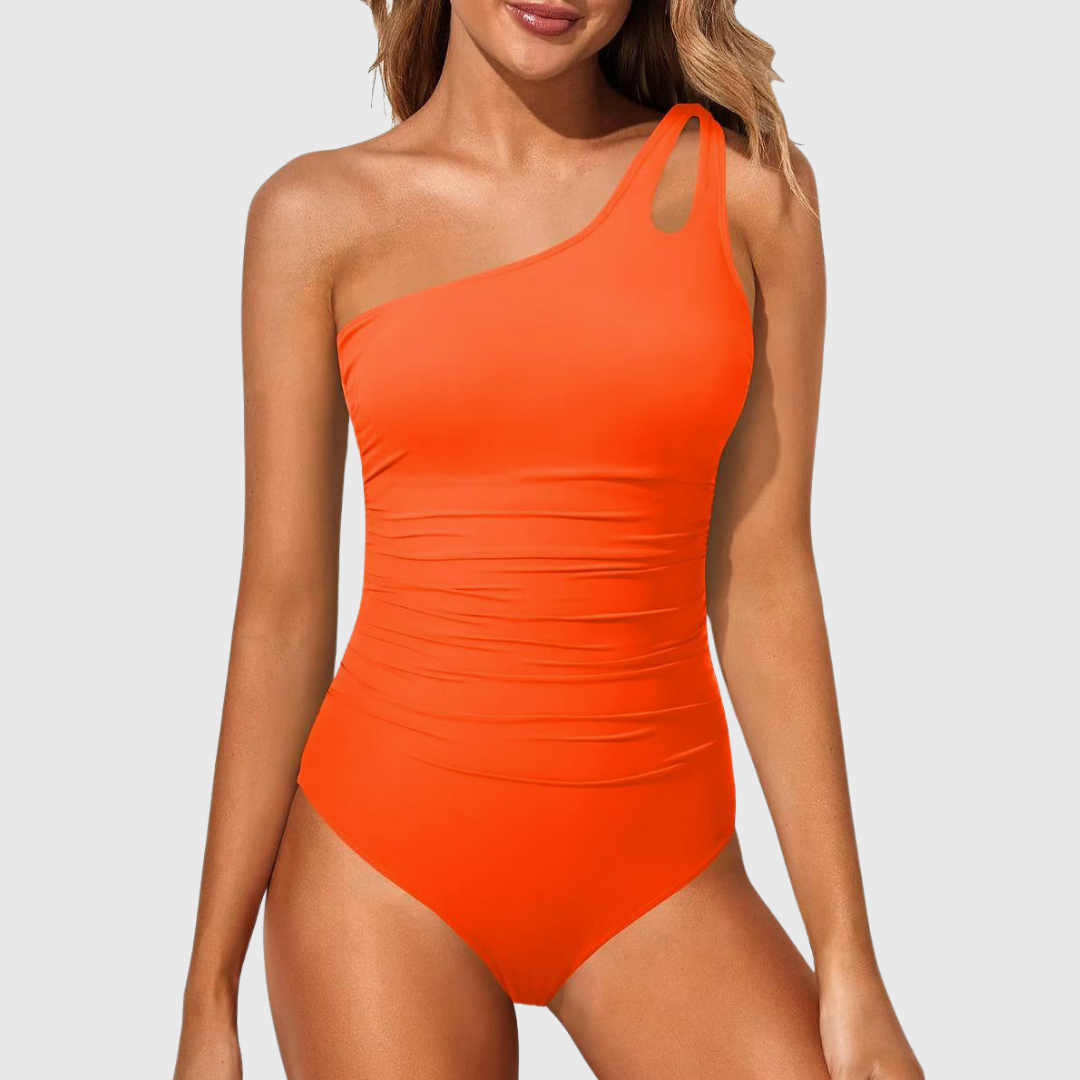 Monique | Sculpting swimsuit with one shoulder