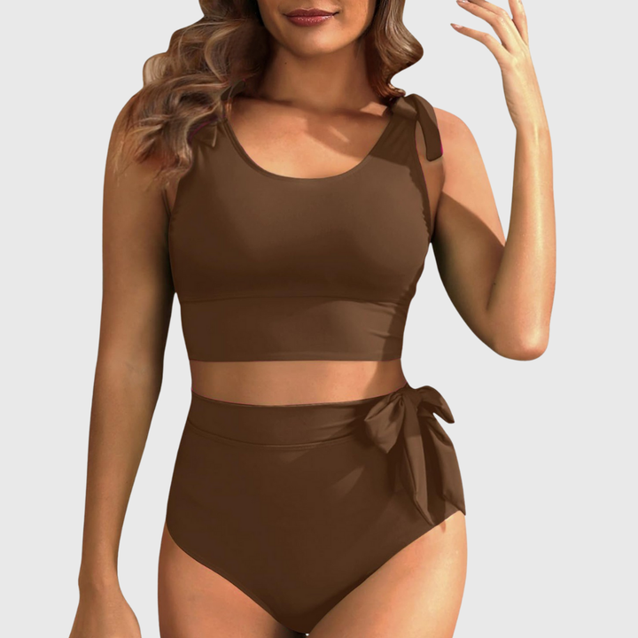 Aagje | High Waist Two-Piece Bikini Set