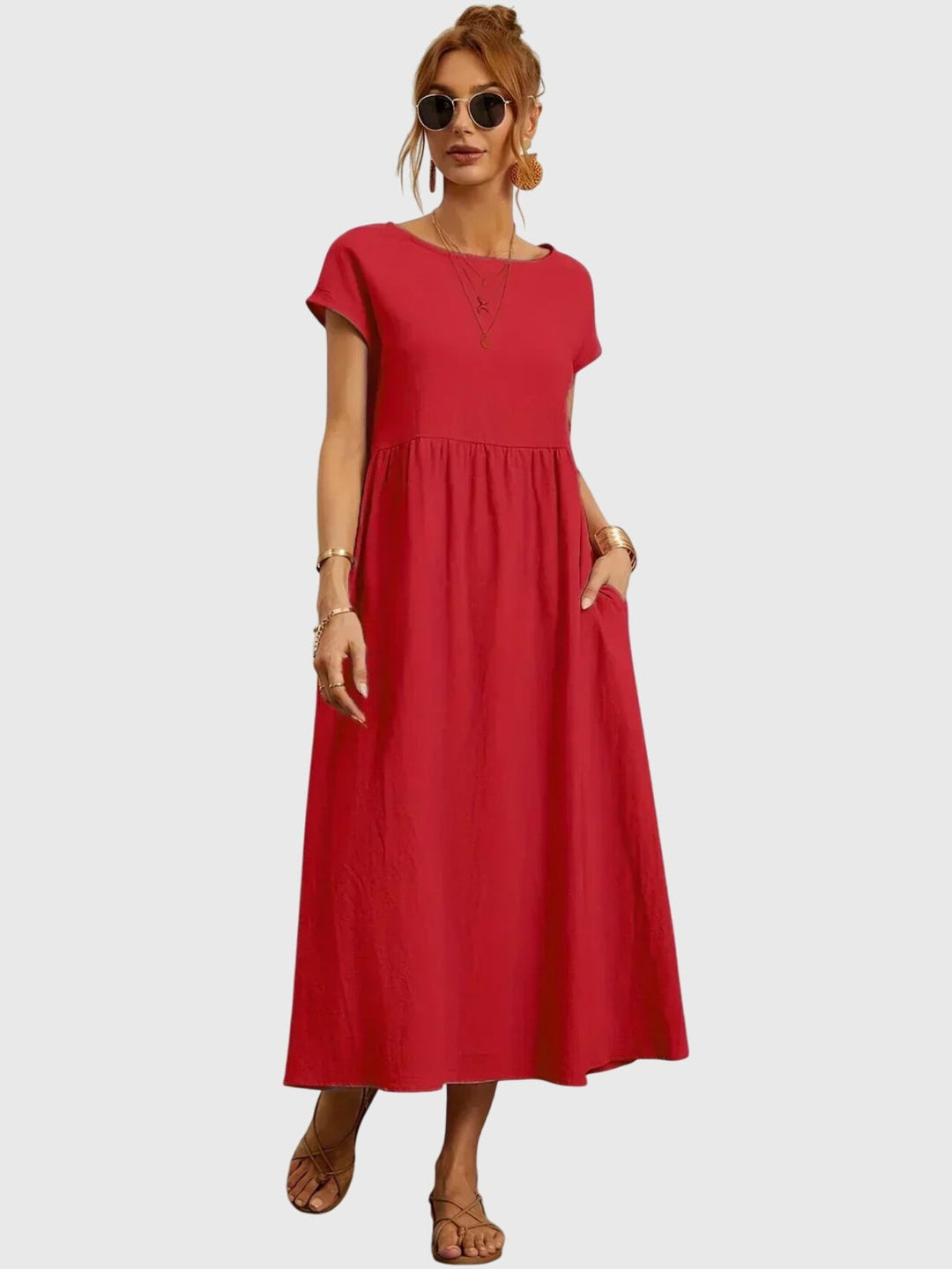 Nieke | Casual Dress with Pockets