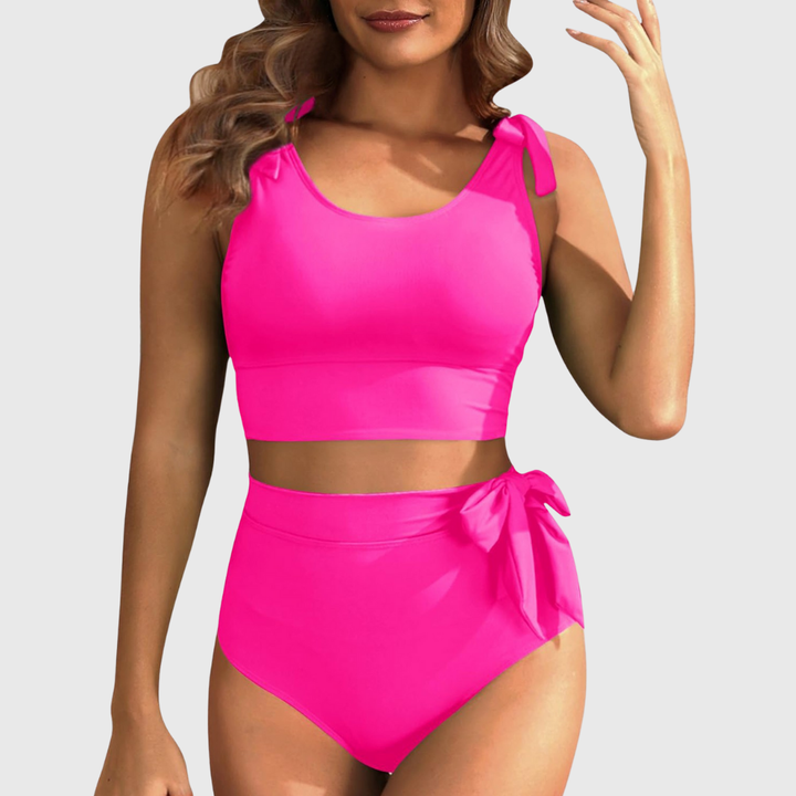 Aagje | High Waist Two-Piece Bikini Set