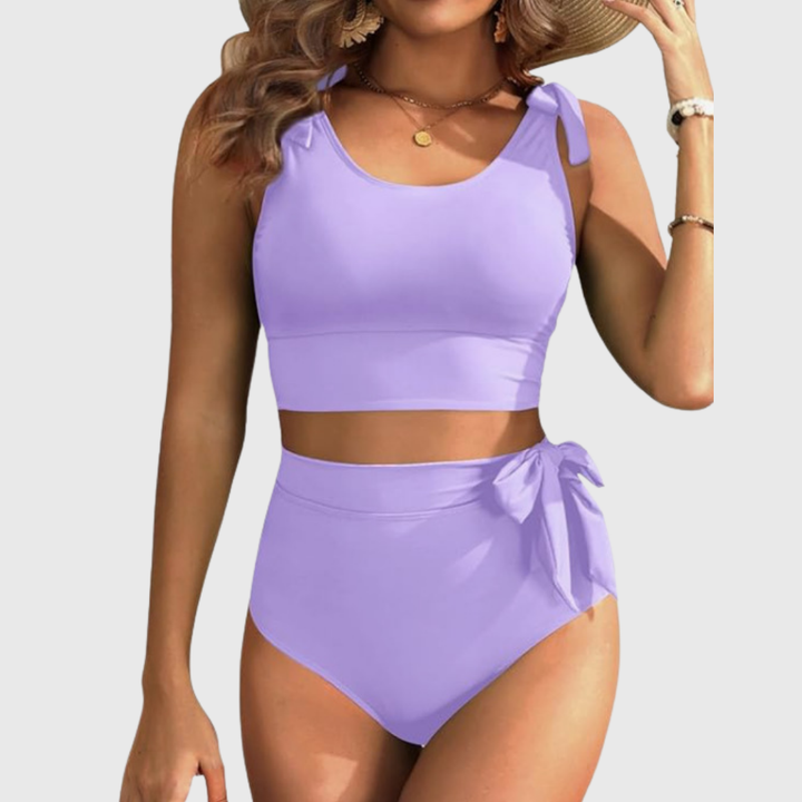 Aagje | High Waist Two-Piece Bikini Set