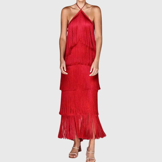 Monique | Fringe Dress