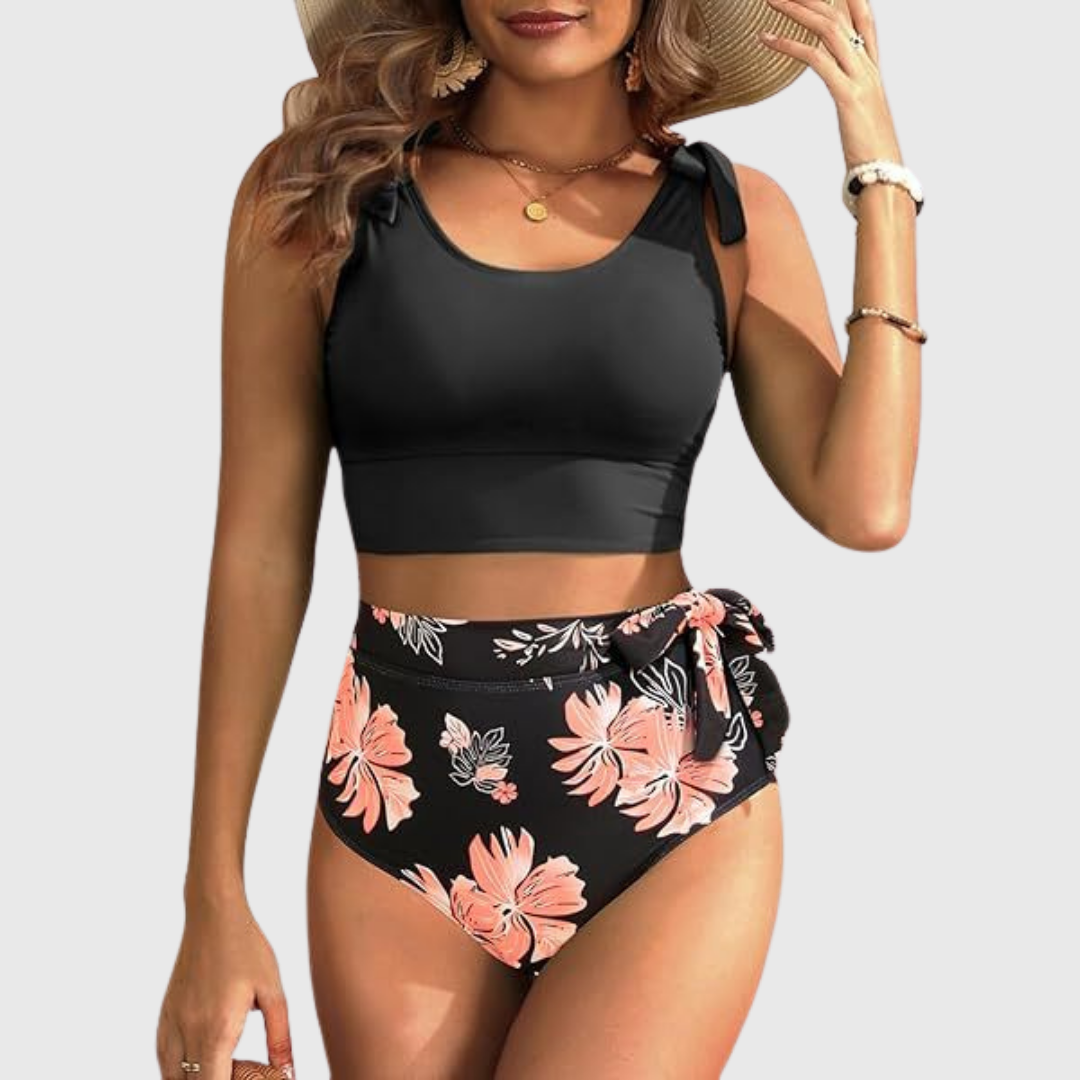 Aagje | High Waist Two-Piece Bikini Set