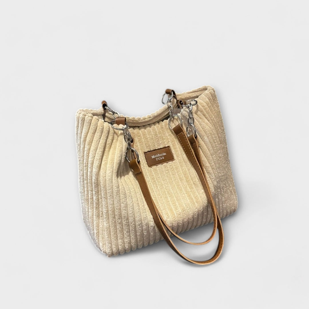 Corrie | Soft Cord Shoulder Bag