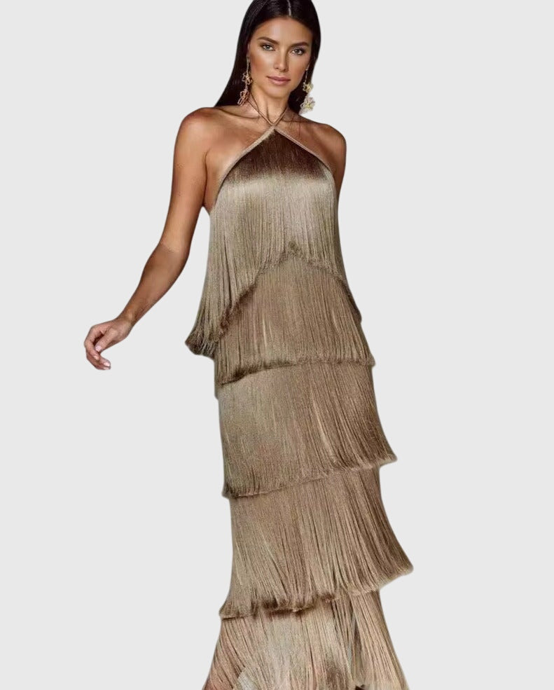 Monique | Fringe Dress