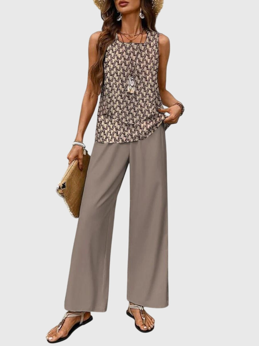Floor | Elegant Summer Outfit in 2 Pieces