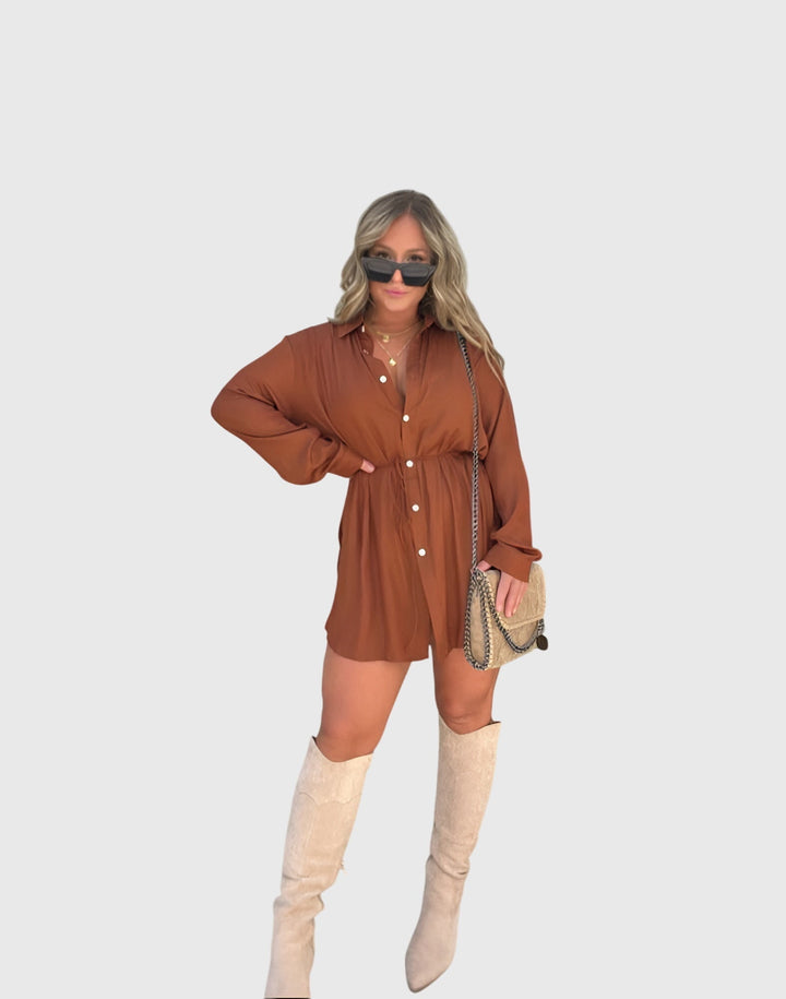 Lotte | Elegant Overalls Dress