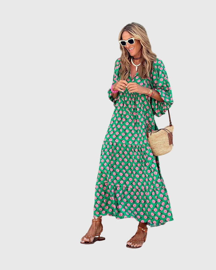 Heleen | Maxi Bohemian Dress