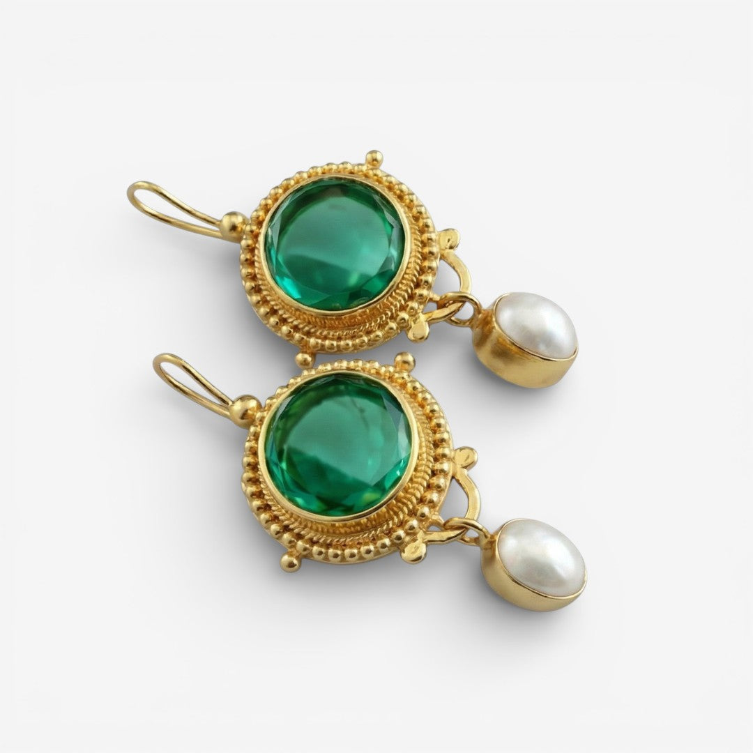 Vintage pearl earrings