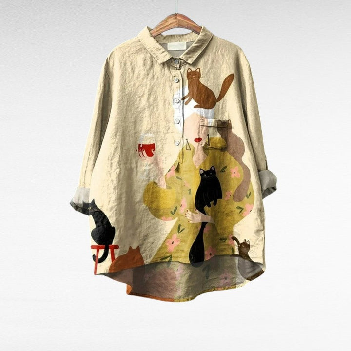 Tara | Elegant Summer Blouse