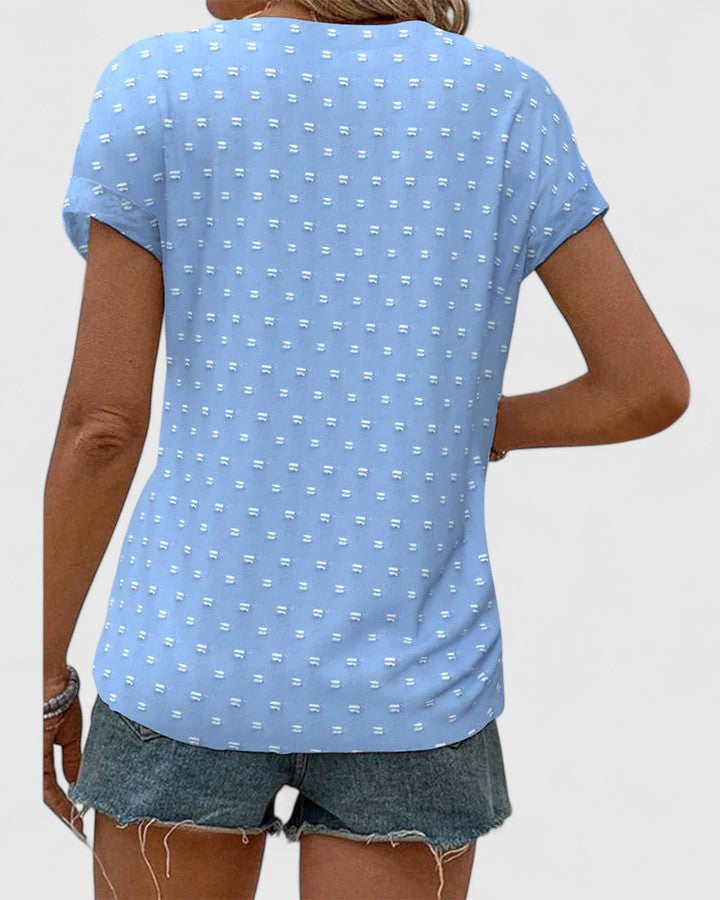 Rebecca | Comfortable V-Neck Blouse