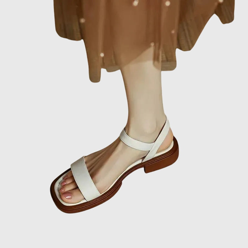 Jessica | Orthopedic Leather Sandals