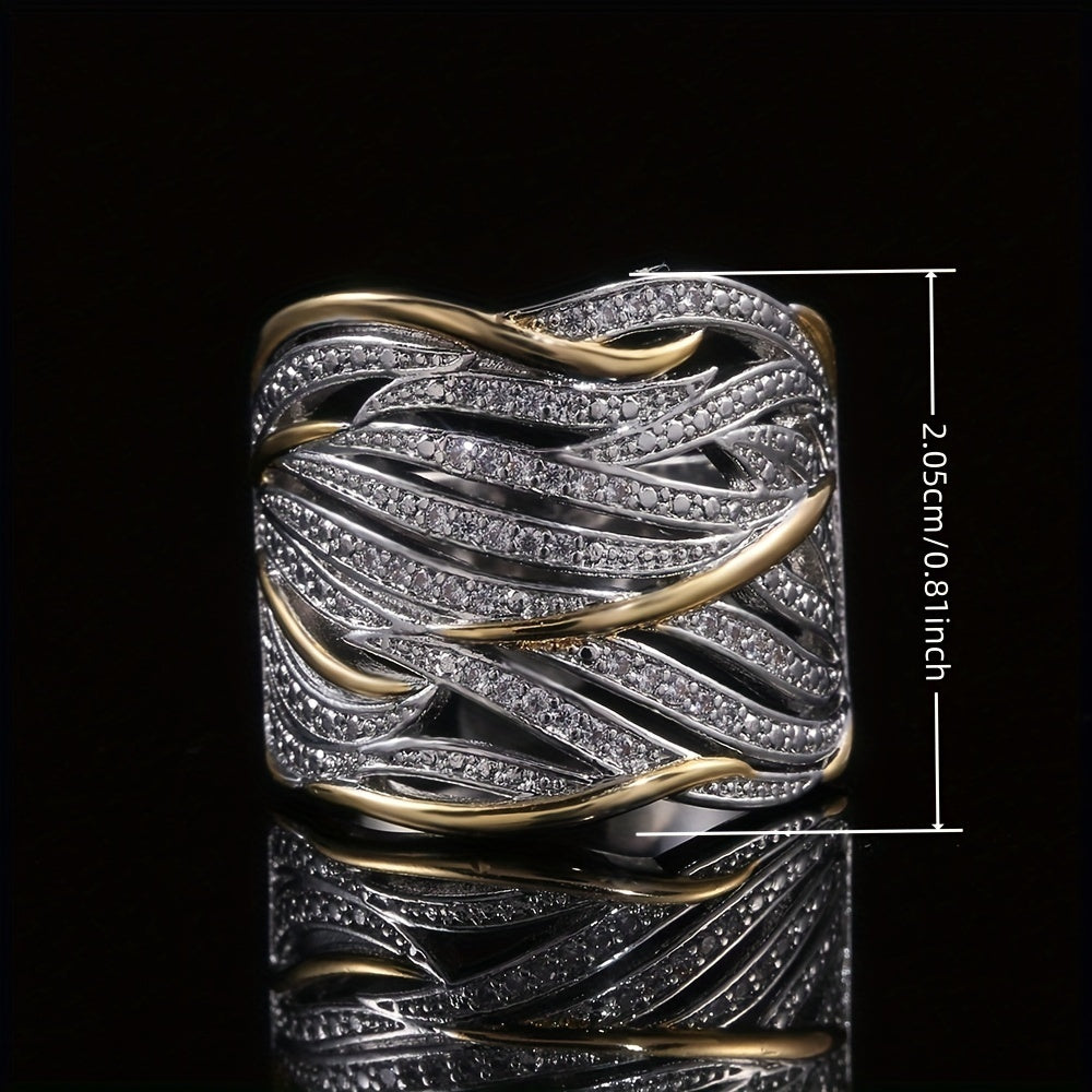 Elegant Braid Ring