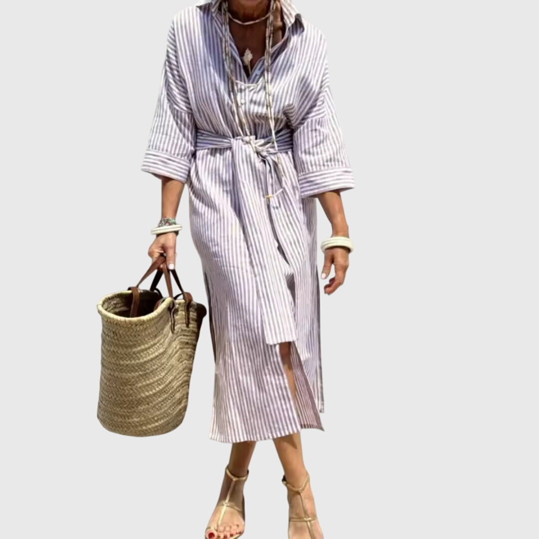 Lisette | Classic Striped Dress