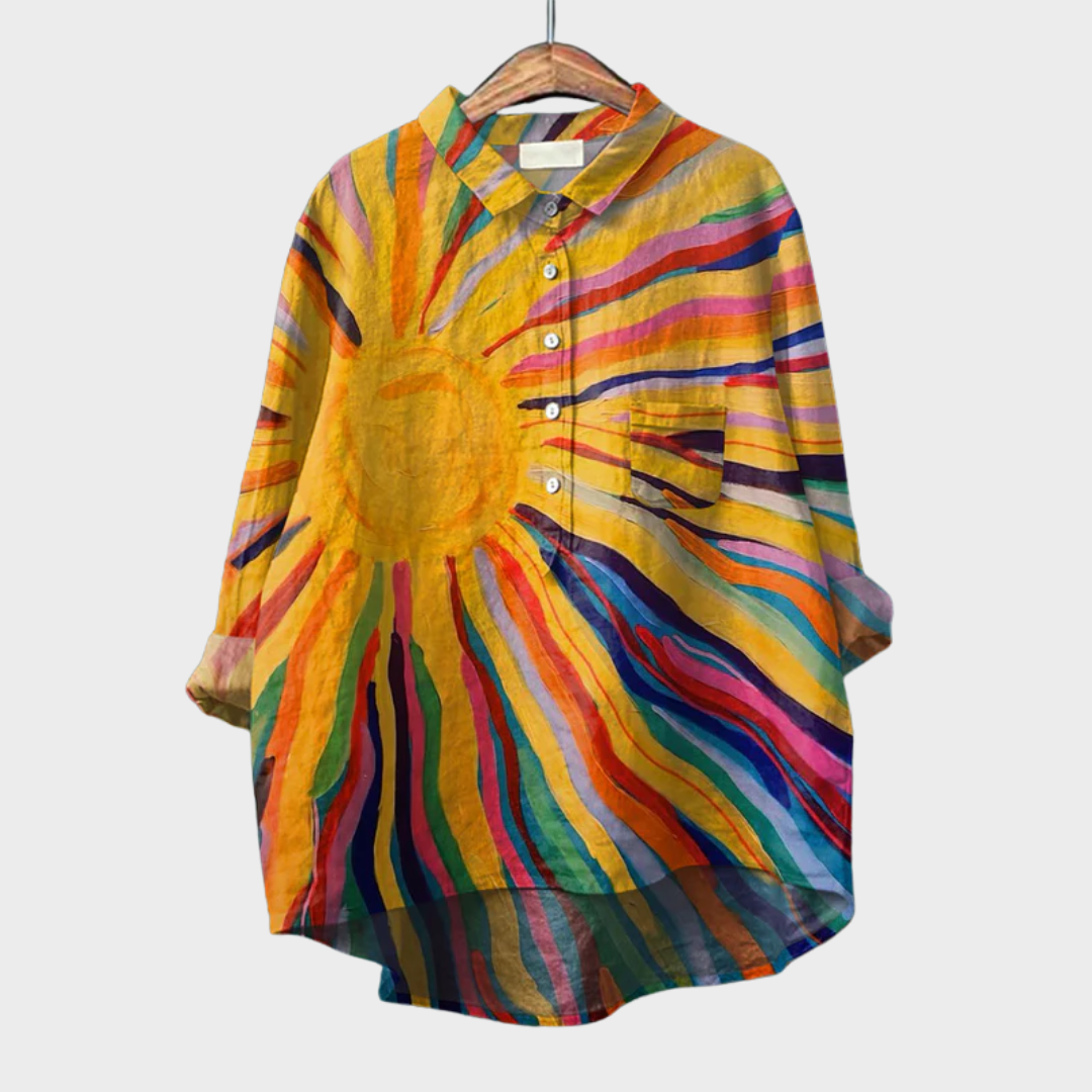 Trees | Elegant Summer Blouse