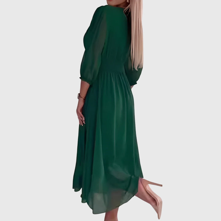 Lineke | Light Silk Chiffon Dress
