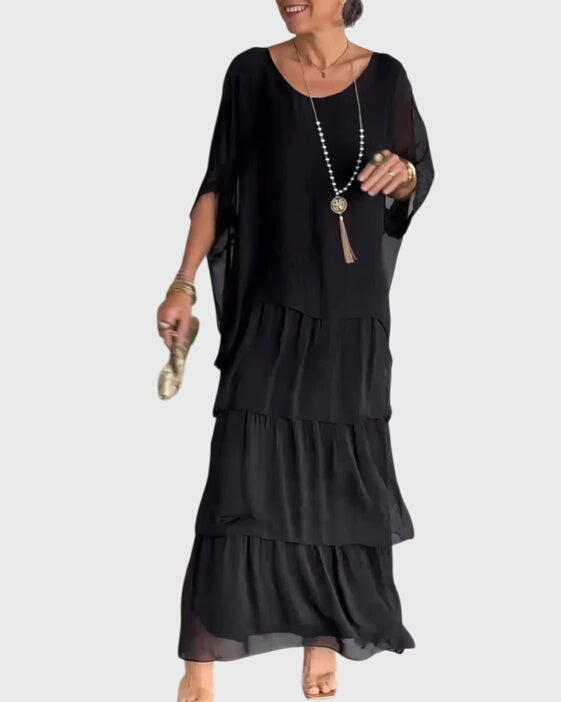 Marjolein | Elegant Long and Flowing Dress
