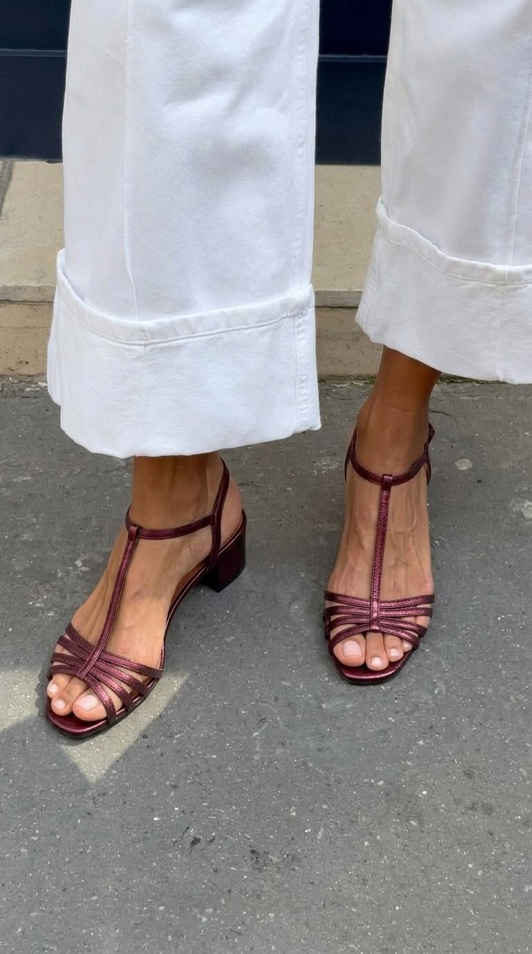 Allegra | Elegant Gold Sandals for Daily Use