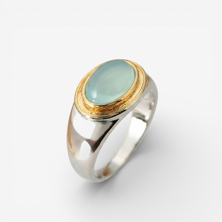 Gabi - Ring in Green Moonstone Vintage