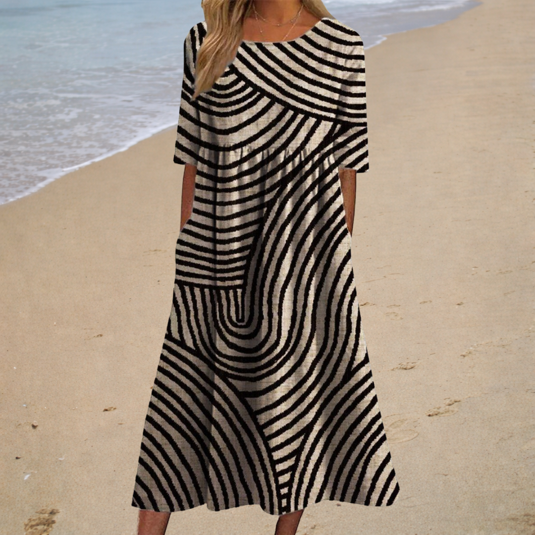 Thais - Long, flowing, chic, and comfortable dress