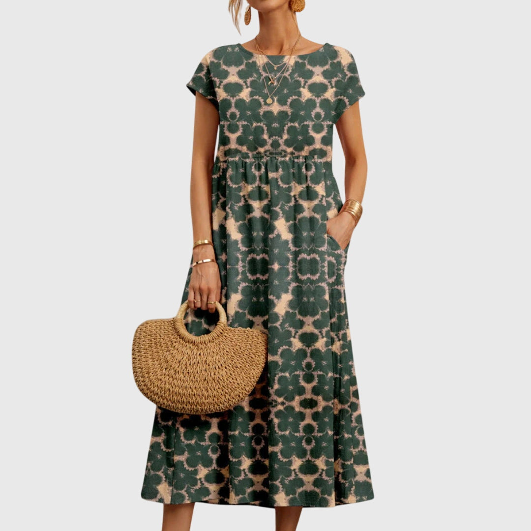 Klazina | Chic Floral Dress