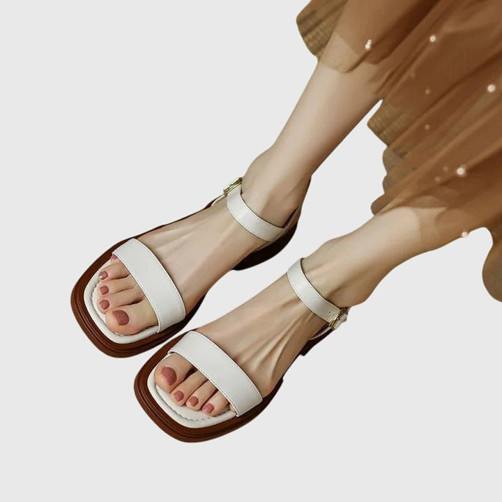 Jessica | Orthopedic Leather Sandals
