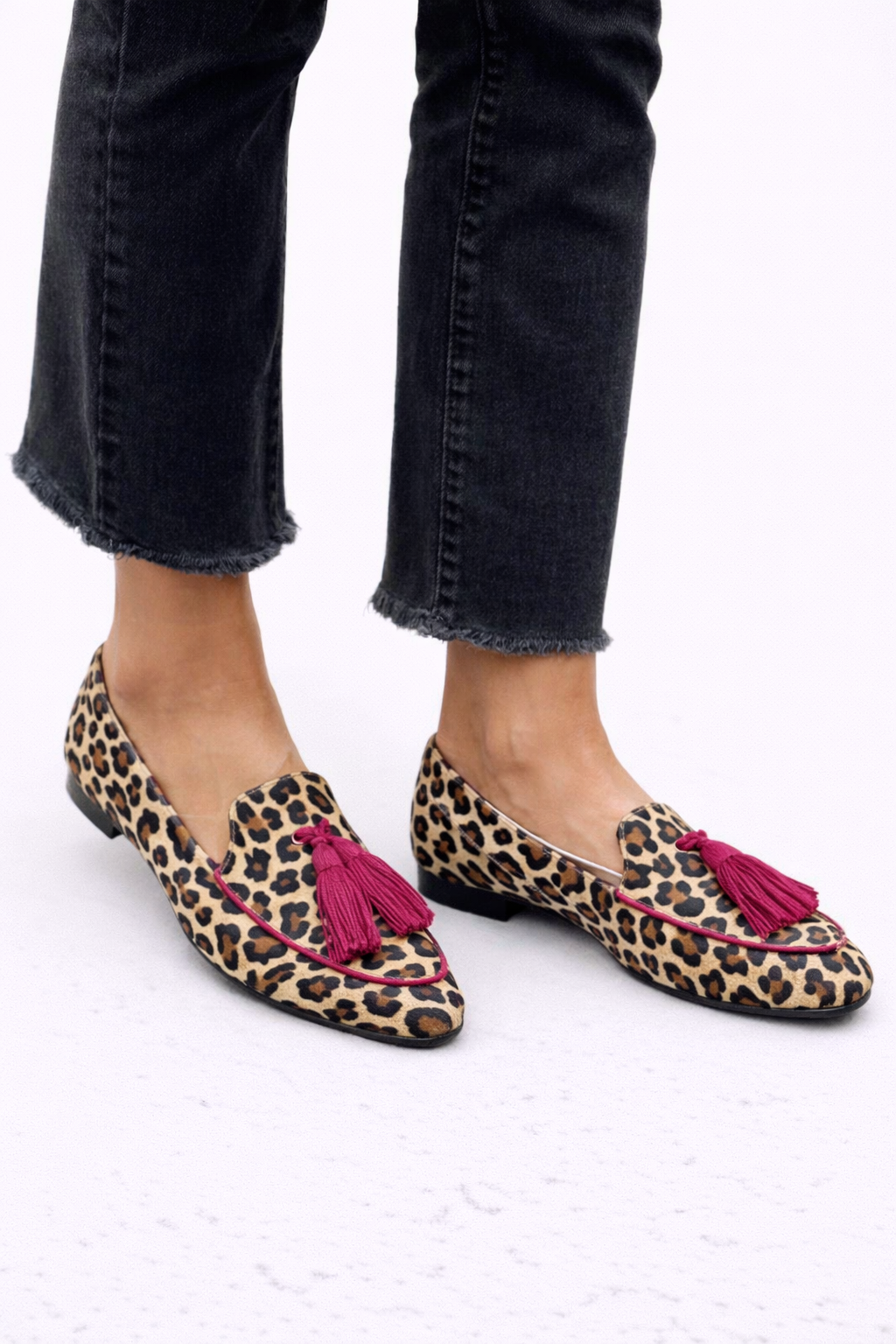 Rihanna - Leopard Print Moccasins