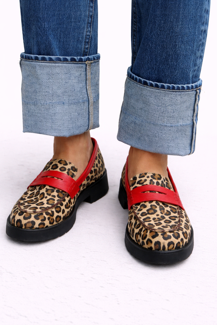 Roxie - Wildprint Moccasins