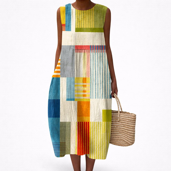 Léa - Comfortable Summer Dress without Sleeves