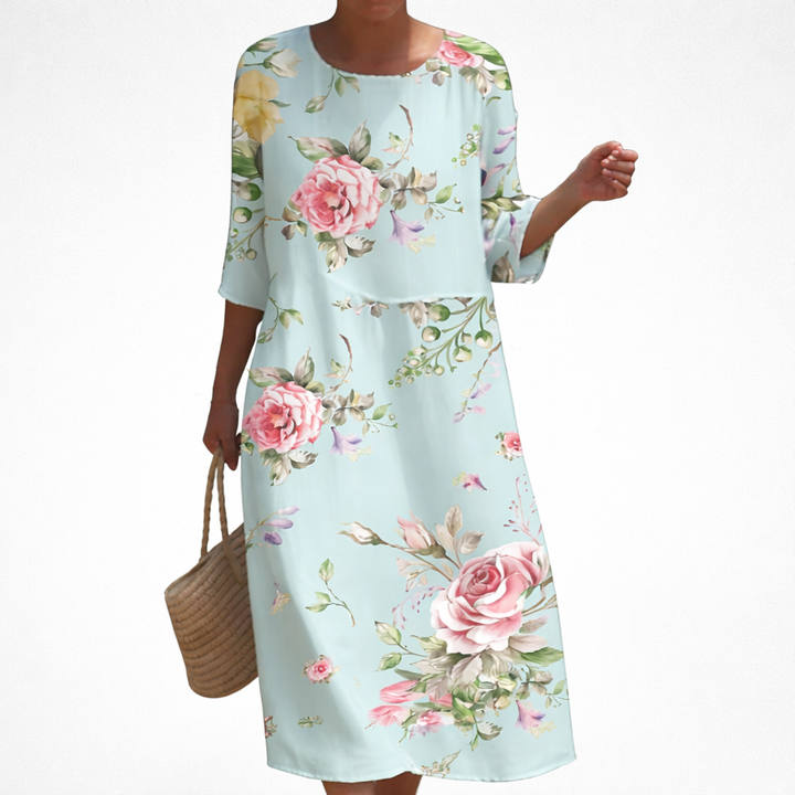 Rosalie - Long, flowing, chic, and comfortable dress