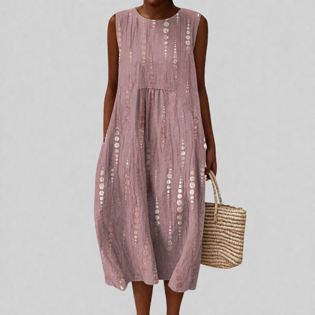 Sasha - Comfortable Summer Dress without Sleeves