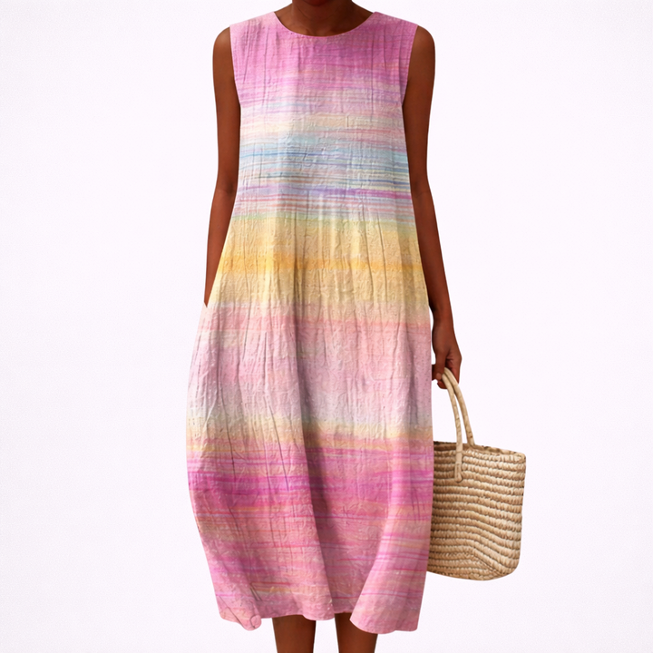 Esmée - Comfortable Summer Dress Without Sleeves