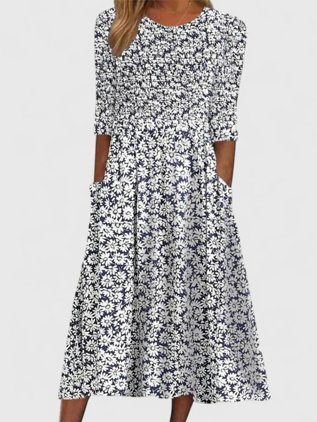 Lena | Elegant Midi Dress
