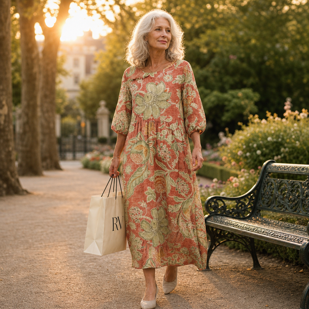 Zoe - Long, flowing, chic, and comfortable dress