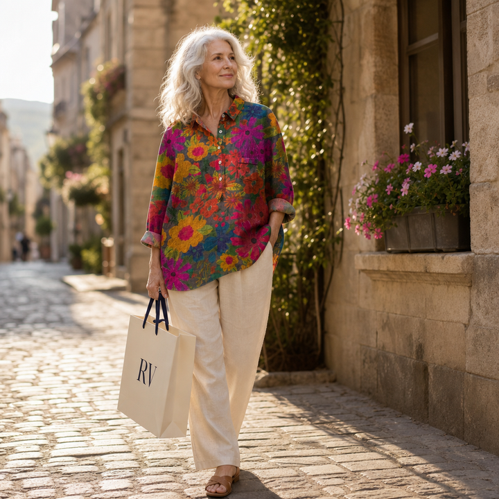 Silvia | Elegant Summer Blouse