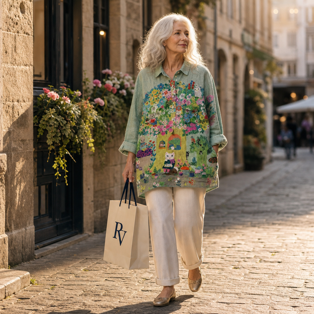 Caroline | Elegant Summer Blouse