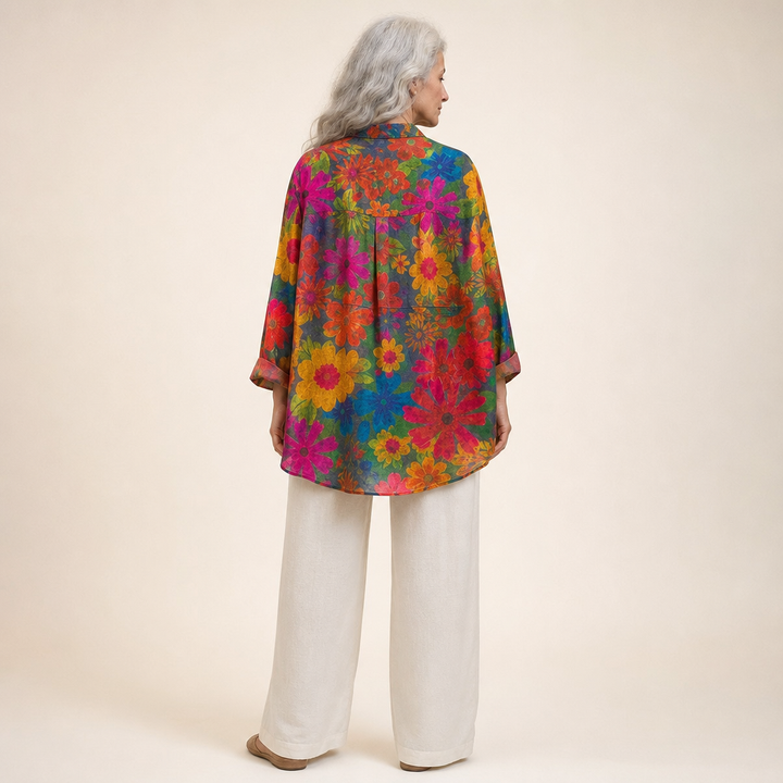 Silvia | Elegant Summer Blouse