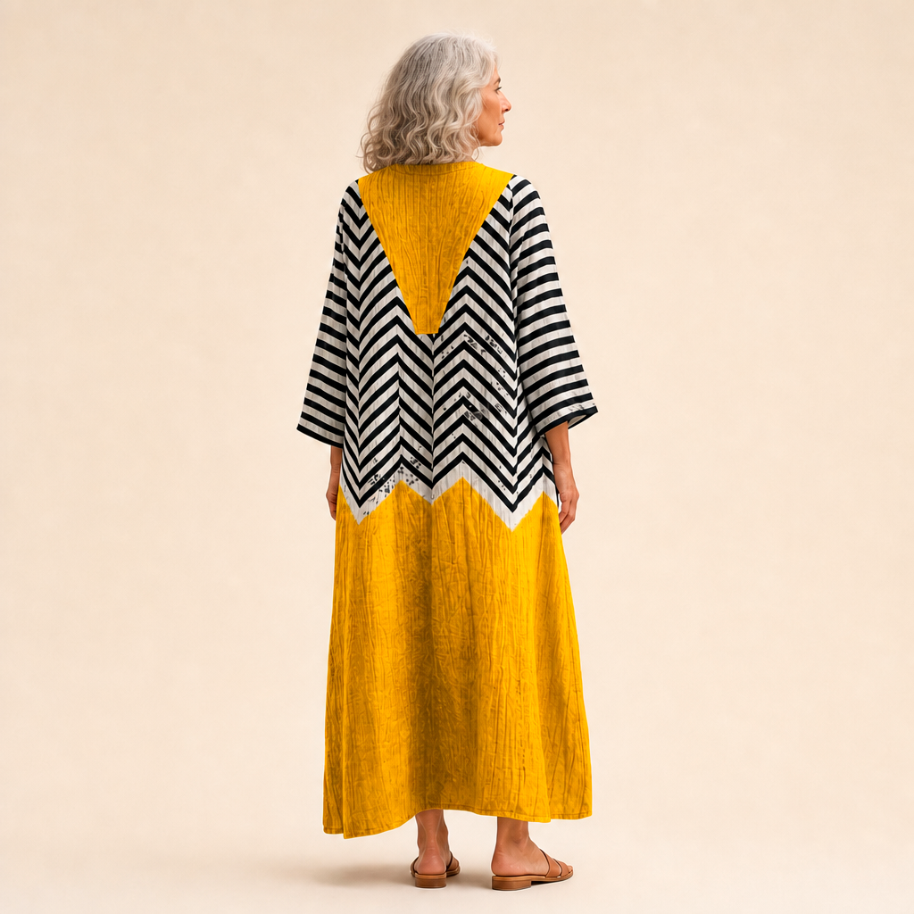 Mia - Flattering Printed Summer Dress