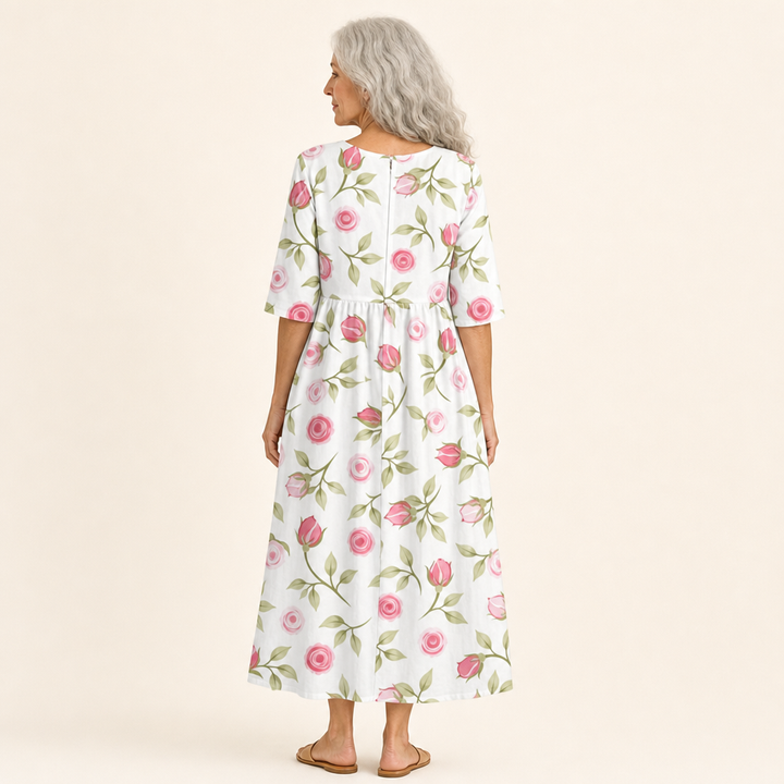 Thais - Long, flowing, chic, and comfortable dress