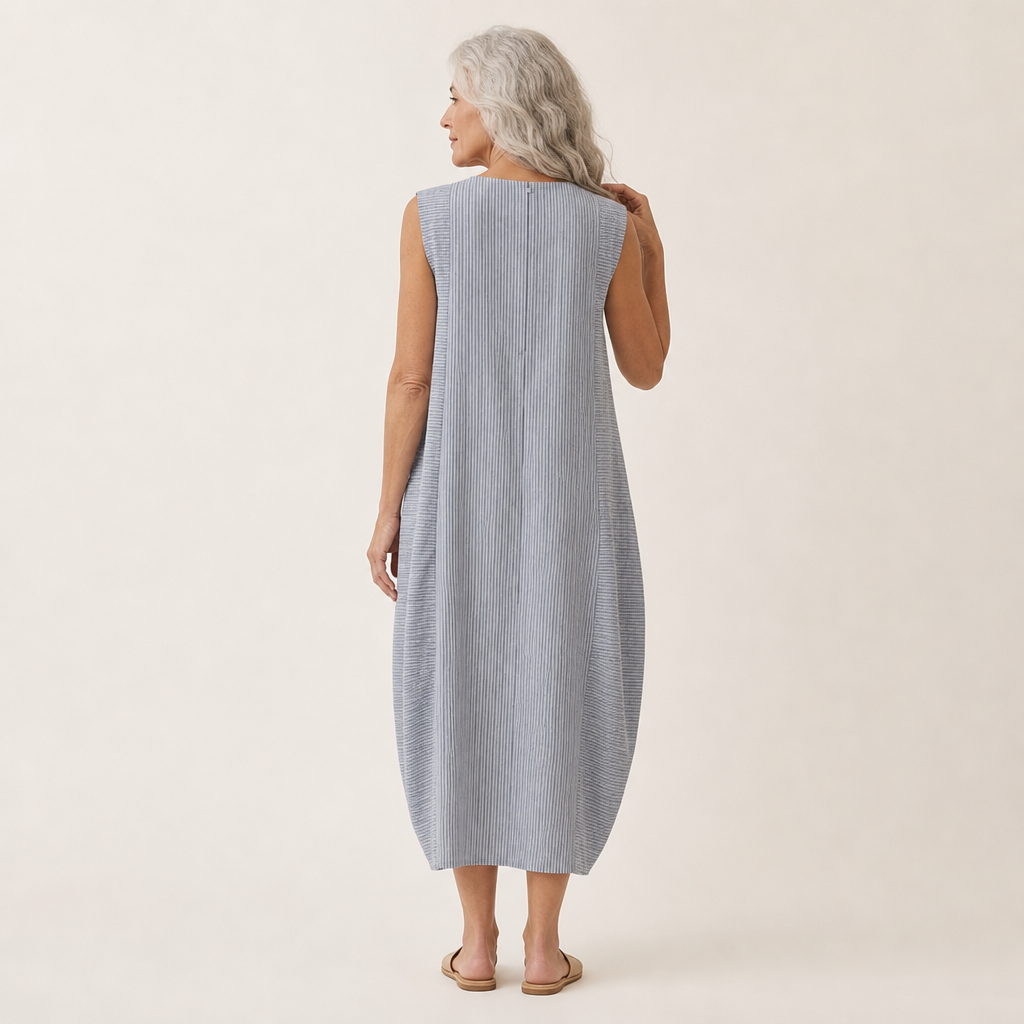 Enzo - Comfortable Summer Dress Without Sleeves
